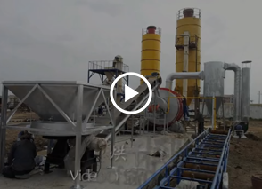 哈萨克斯坦干粉砂浆生产线，瓷砖胶生产线，烘干机生产线