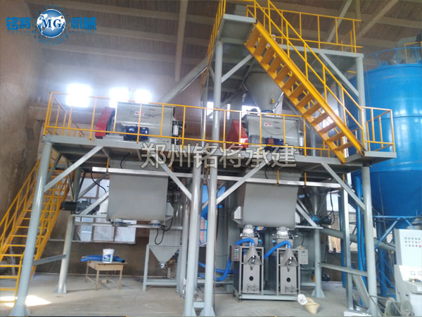 年产10万吨干混站案例，无锡东骏达建材厂