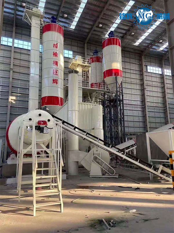 机器一响黄金万两！恭喜陕西榆林榆横巨辉建材有限公司试机成功！??！