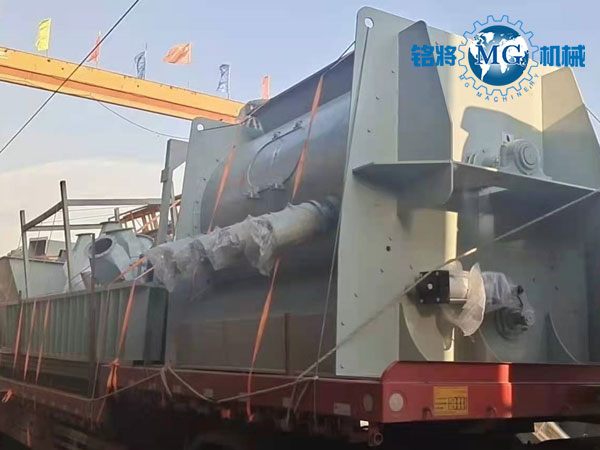 陕西西安定制犁刀混合机成套设备发货！