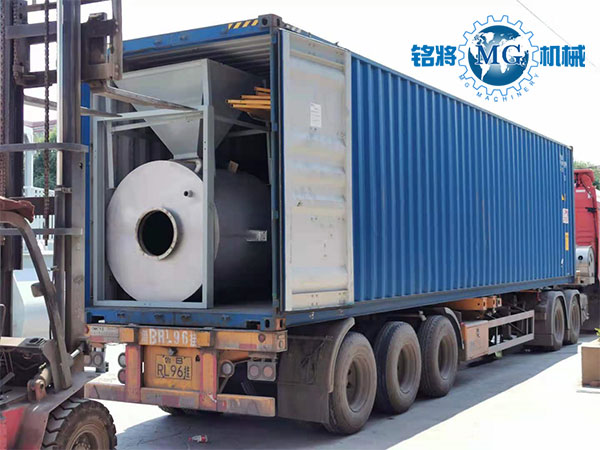 秘鲁干粉砂浆生产线装车现场图 秘鲁干粉砂浆生产线装车现场图