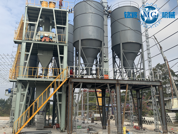 干粉砂浆设备如何正确投放物料，顺序不能乱