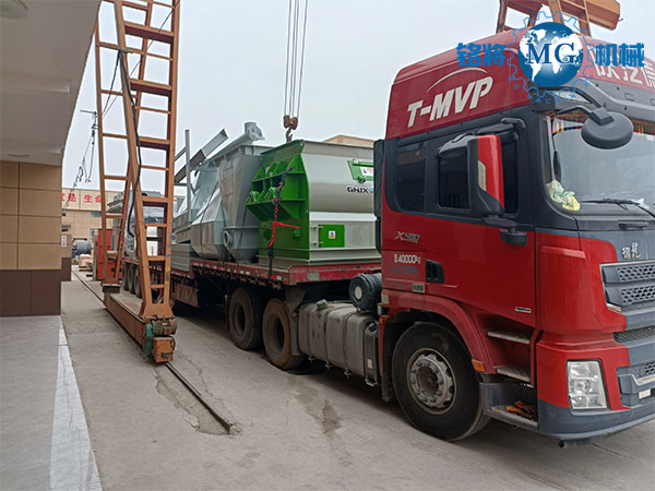 甘肃时产20吨干粉砂浆生产线已发货！