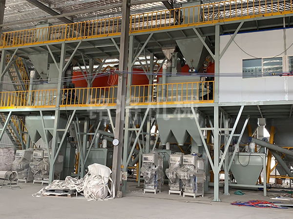 干混砂浆生产线 干混砂浆生产线