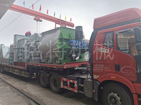 广东韶关第11车干粉砂浆设备装车发货！