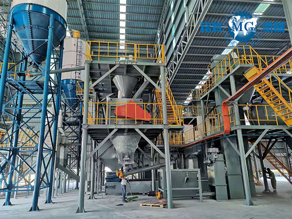 瓷砖胶生产设备多少钱？瓷砖胶生产线由哪些设备组成